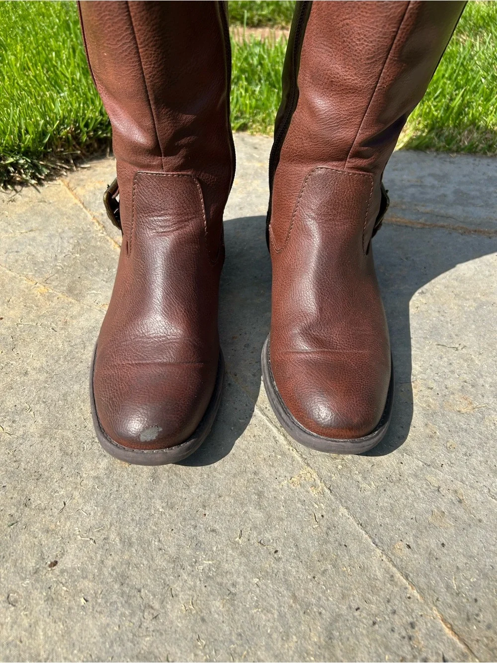 GH Bass wide calf, knee high Women’s Riding Boots.